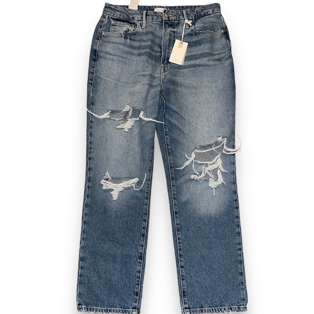 Good American Good Boy size 10/30 indigo244 NWT